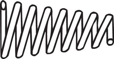 Lagerbuchse, Blattfeder-Motorhaube