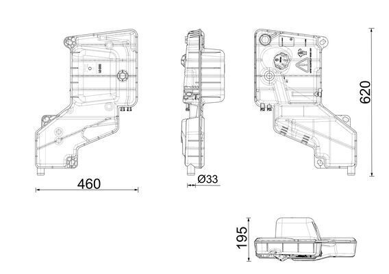 Ausgleichsbehälter, Kühlmittel