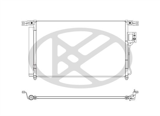 Kondensator, Klimaanlage