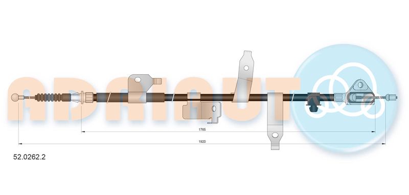 Seilzug, Feststellbremse