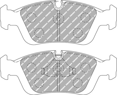 Bremsbelagsatz, Scheibenbremse