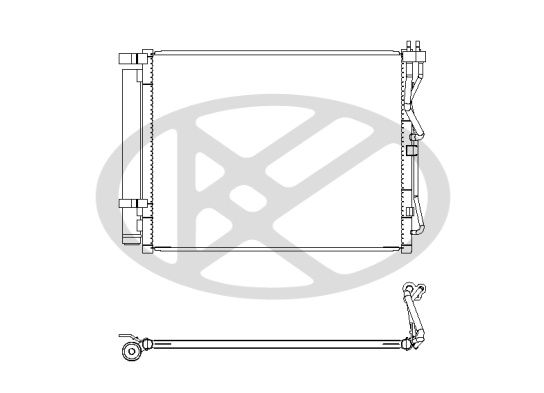 Kondensator, Klimaanlage