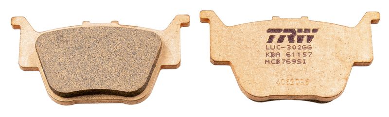 Bremsbelagsatz, Scheibenbremse