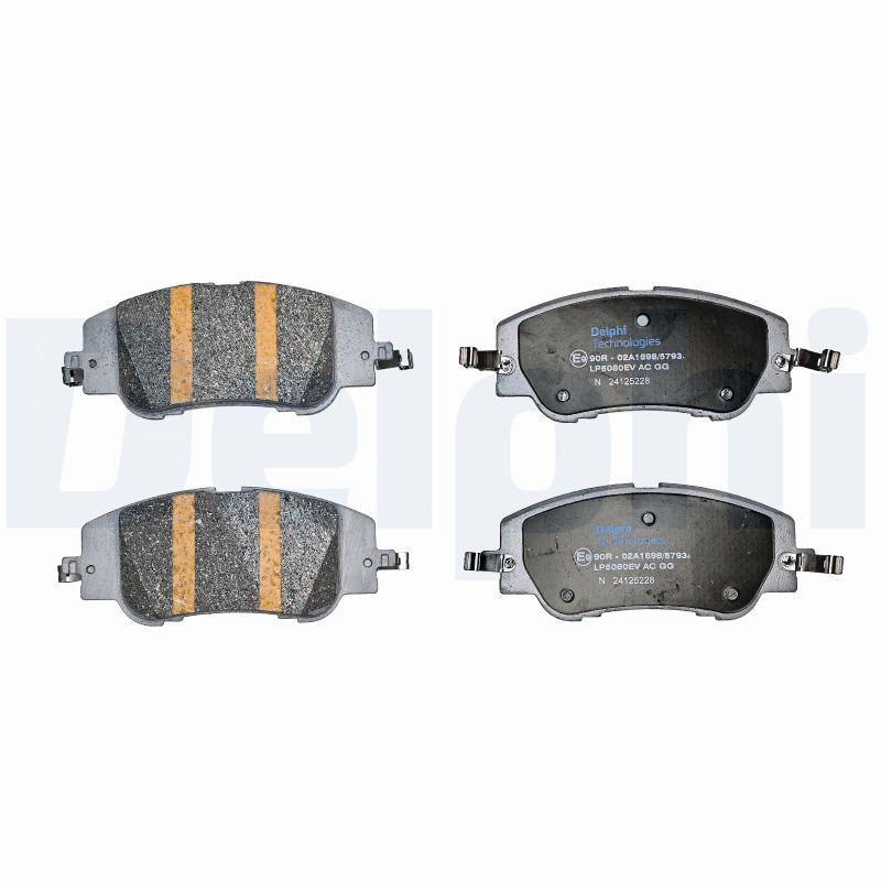 Bremsbelagsatz, Scheibenbremse