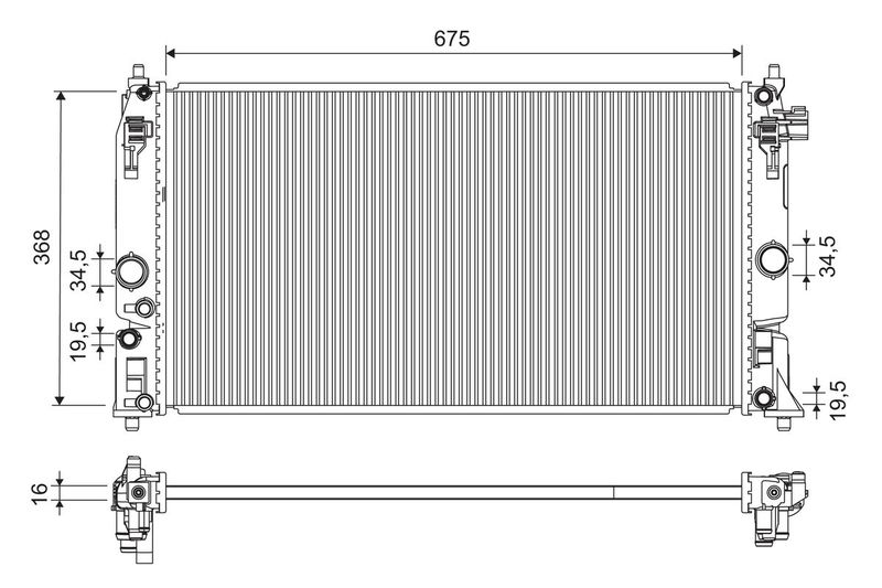 Kühler, Motorkühlung