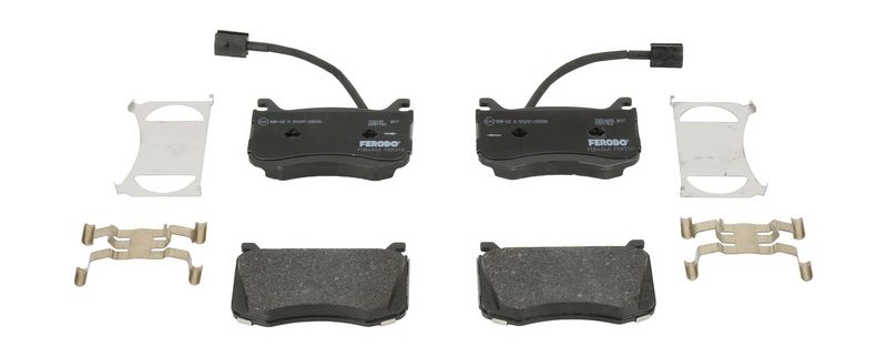 Bremsbelagsatz, Scheibenbremse