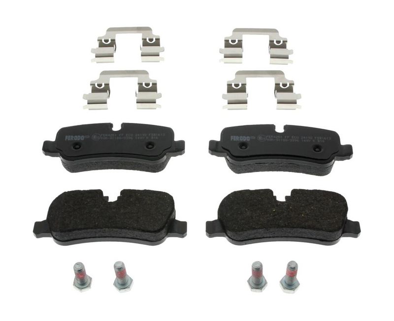 Bremsbelagsatz, Scheibenbremse