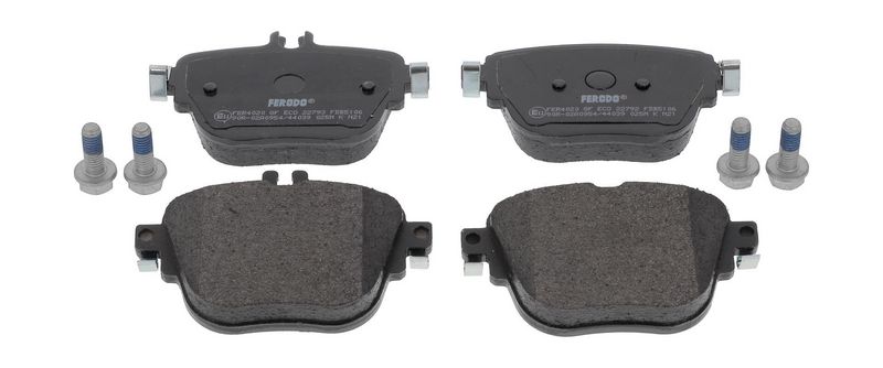 Bremsbelagsatz, Scheibenbremse