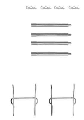 Zubehörsatz, Scheibenbremsbelag