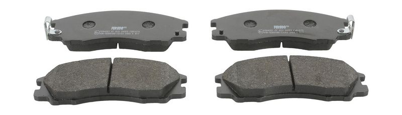 Bremsbelagsatz, Scheibenbremse