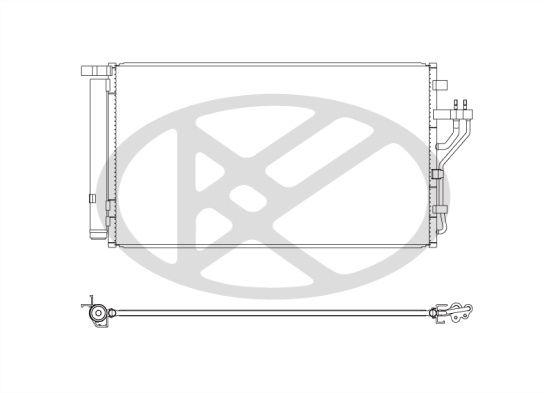 Kondensator, Klimaanlage