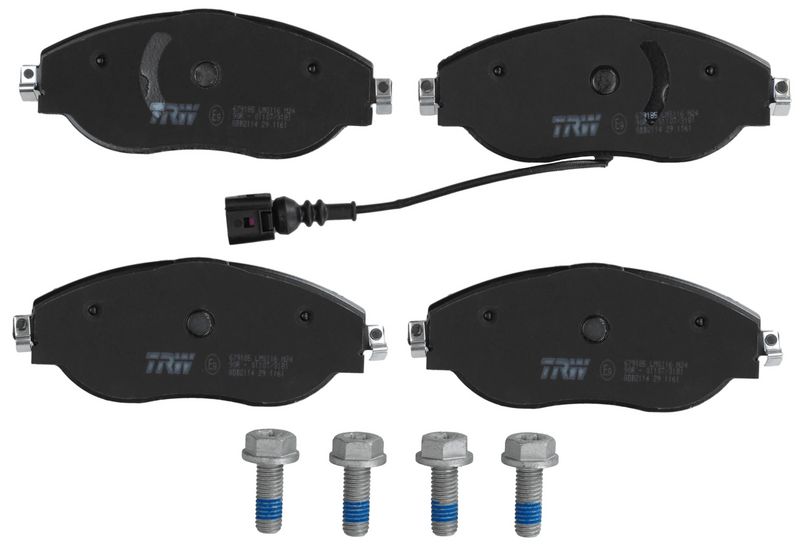 Bremsbelagsatz, Scheibenbremse