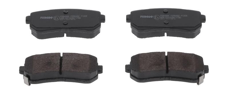 Bremsbelagsatz, Scheibenbremse