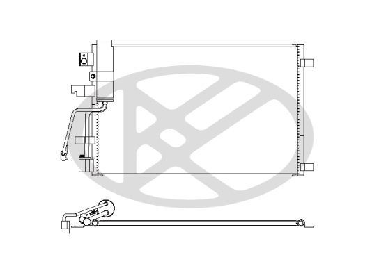 Kondensator, Klimaanlage