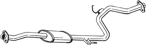 Mittelschalldämpfer