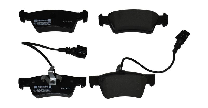 Bremsbelagsatz, Scheibenbremse