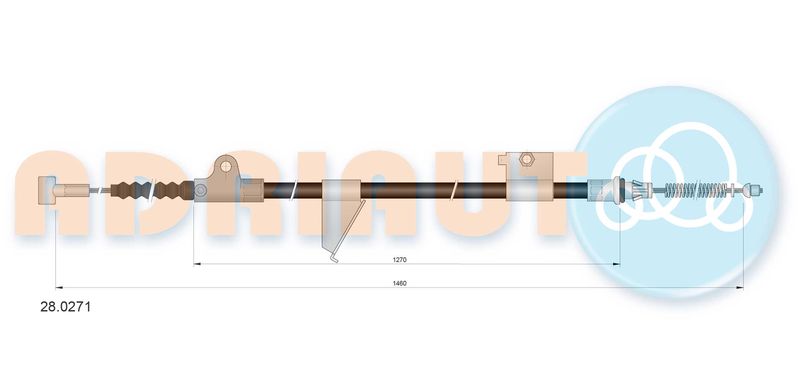 Seilzug, Feststellbremse