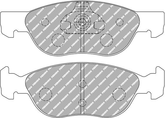 Bremsbelagsatz, Scheibenbremse