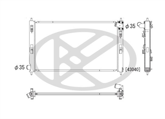 Kühler, Motorkühlung