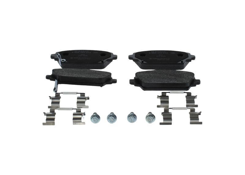 Bremsbelagsatz, Scheibenbremse