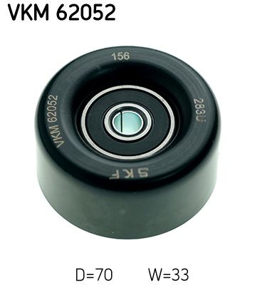 Umlenk-/Führungsrolle, Keilrippenriemen