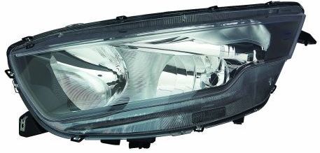Scheinwerfer R (H1/H7/W21W/W5W, elektrisch, mit motor, einsatzfarbe: schwarz) passt zu: IVECO DAILY VI 03.14-04.19