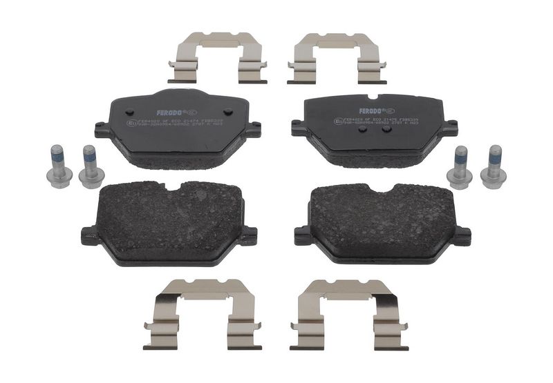 Bremsbelagsatz, Scheibenbremse