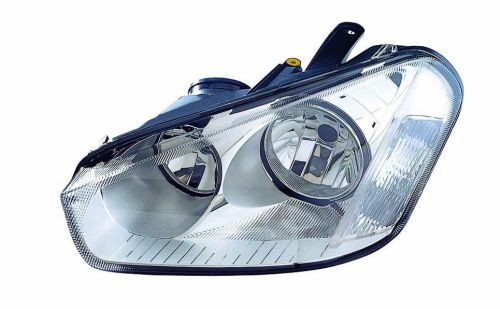 Scheinwerfer R (H1/H7, elektrisch, mit motor, einsatzfarbe: chrom, blinkerfarbe: durchsichtig) passt zu: FORD C-MAX 03.07-12.10