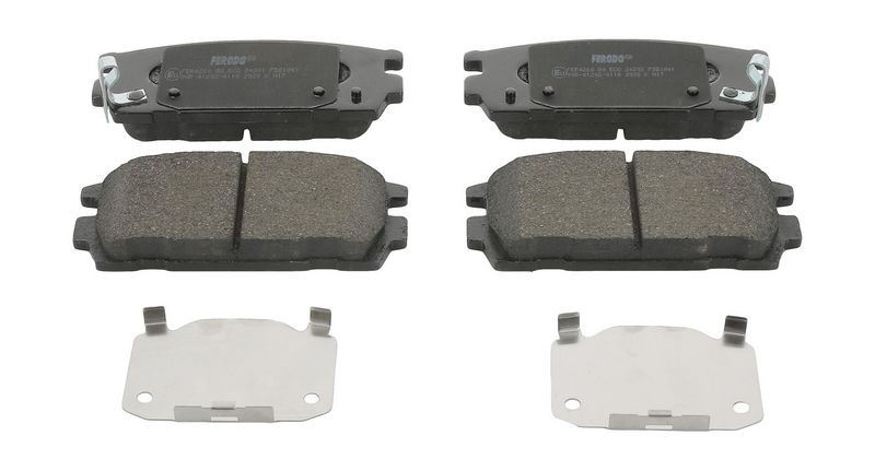 Bremsbelagsatz, Scheibenbremse