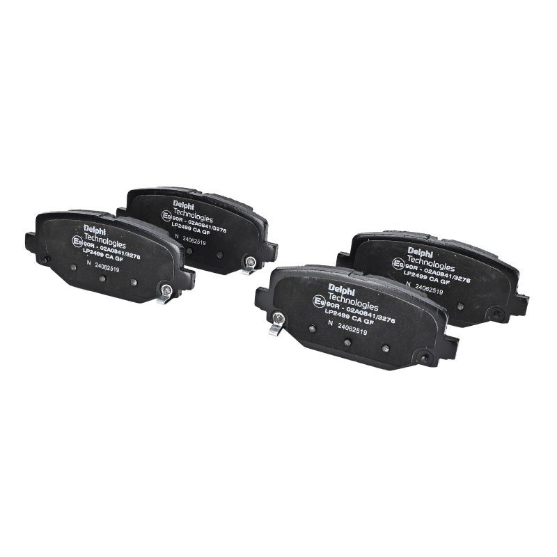 Bremsbelagsatz, Scheibenbremse