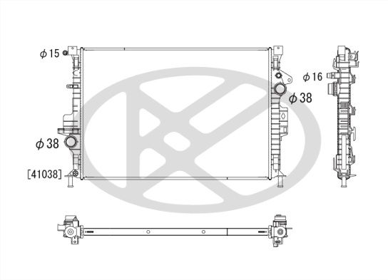 Kühler, Motorkühlung