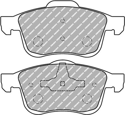 Bremsbelagsatz, Scheibenbremse