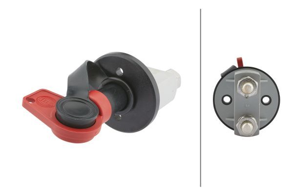 Hauptschalter, Batterie