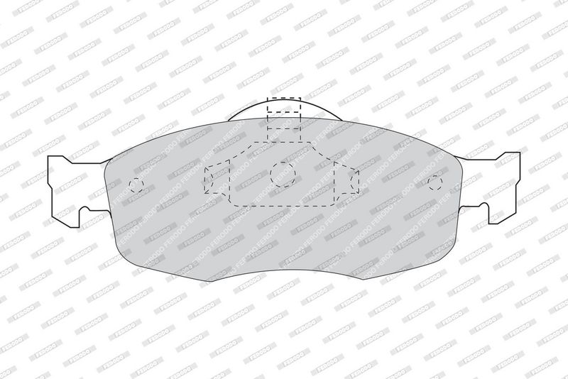 Bremsbelagsatz, Scheibenbremse