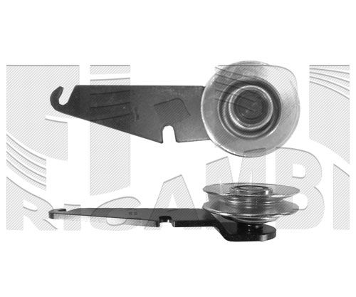 Warnkontakt, Bremsbelagverschleiß