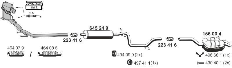 Seil Tachowelle (550mm) passt zu: CITROEN BX, C15/MINIVAN, CX I, CX II, VISA, ZX 0.6-2.5D 09.74-12.00