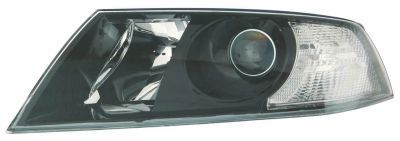 Scheinwerfer L (H1/H7/PY21W/W5W, elektrisch, mit motor, einsatzfarbe: schwarz) passt zu: SKODA OCTAVIA II 02.04-10.08