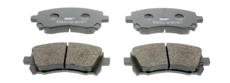 Bremsbelagsatz, Scheibenbremse