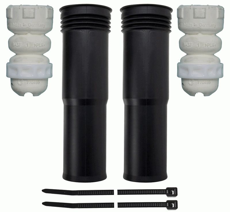 Staubschutzsatz, Stoßdämpfer