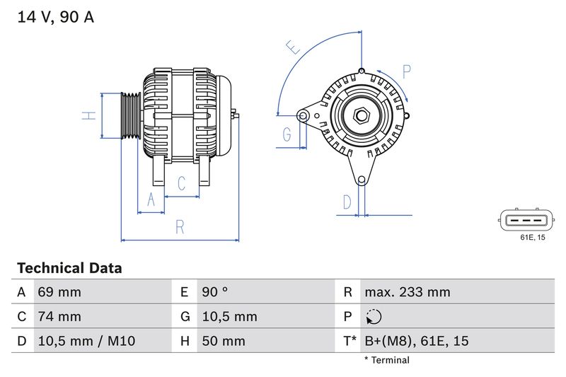 Drehstromgenerator