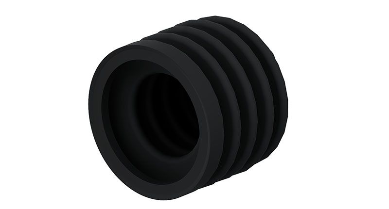 Faltenbalg, Bremssattelführung