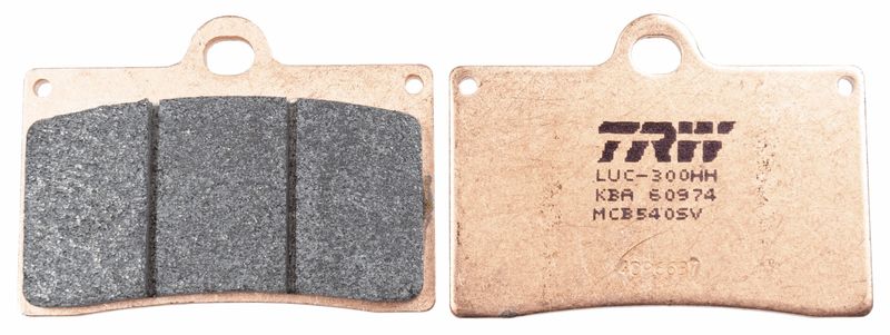 Bremsbelagsatz, Scheibenbremse