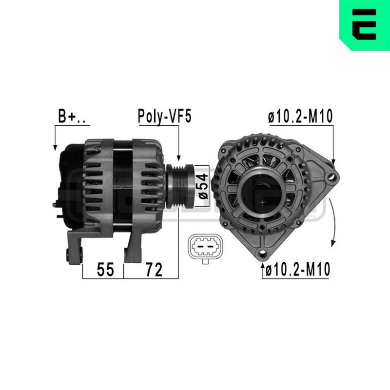 Scheinwerferreinigung - Waschwasserdüse