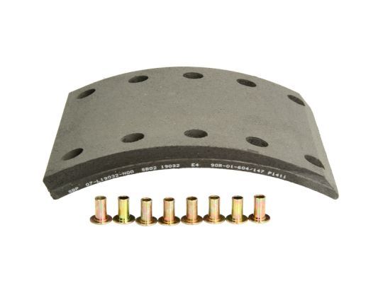 Bremsbelagsatz, Trommelbremse