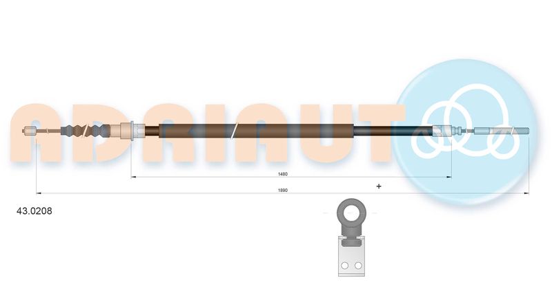 Seilzug, Feststellbremse