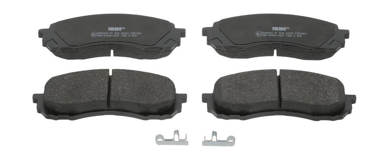 Bremsbelagsatz, Scheibenbremse