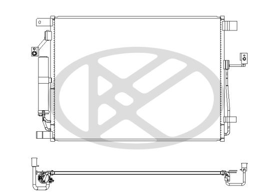 Kondensator, Klimaanlage