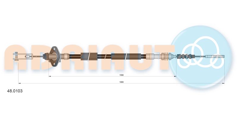 Seilzug, Kupplungsbetätigung