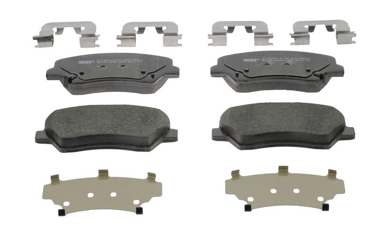 Bremsbelagsatz, Scheibenbremse