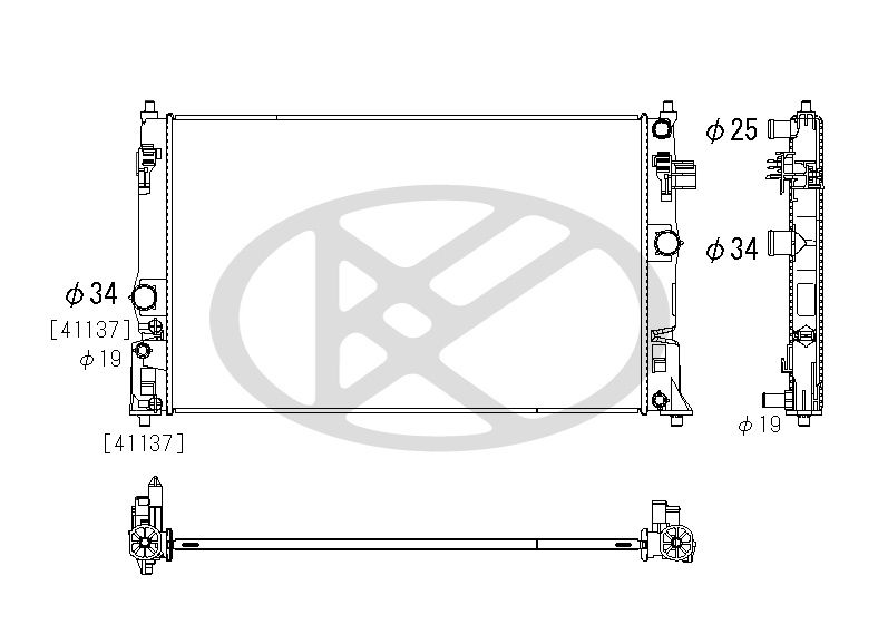 Kühler, Motorkühlung